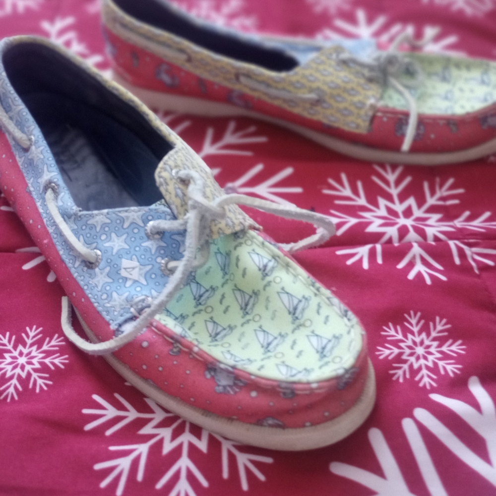 Sperry Multicolor Patchwork Athletic Shoes - image 7